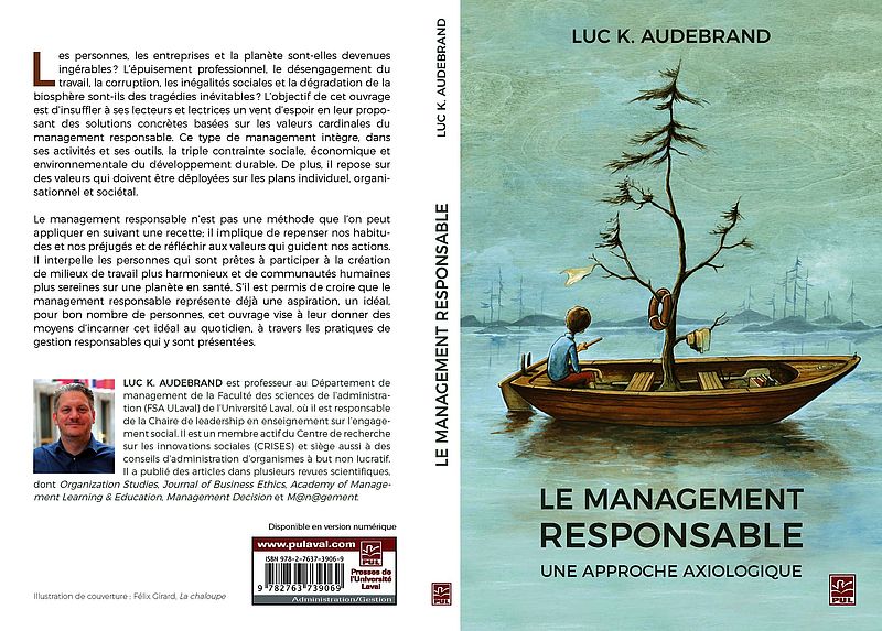 Couverture du livre Management responsable