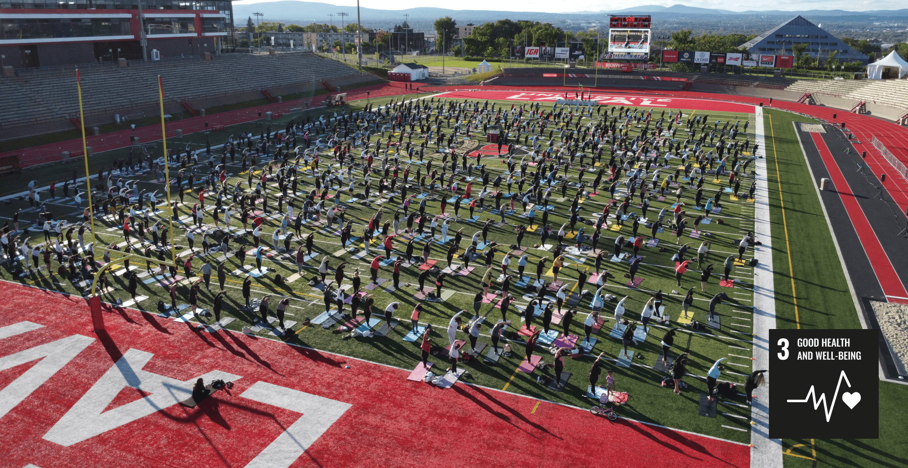 Giant yoga