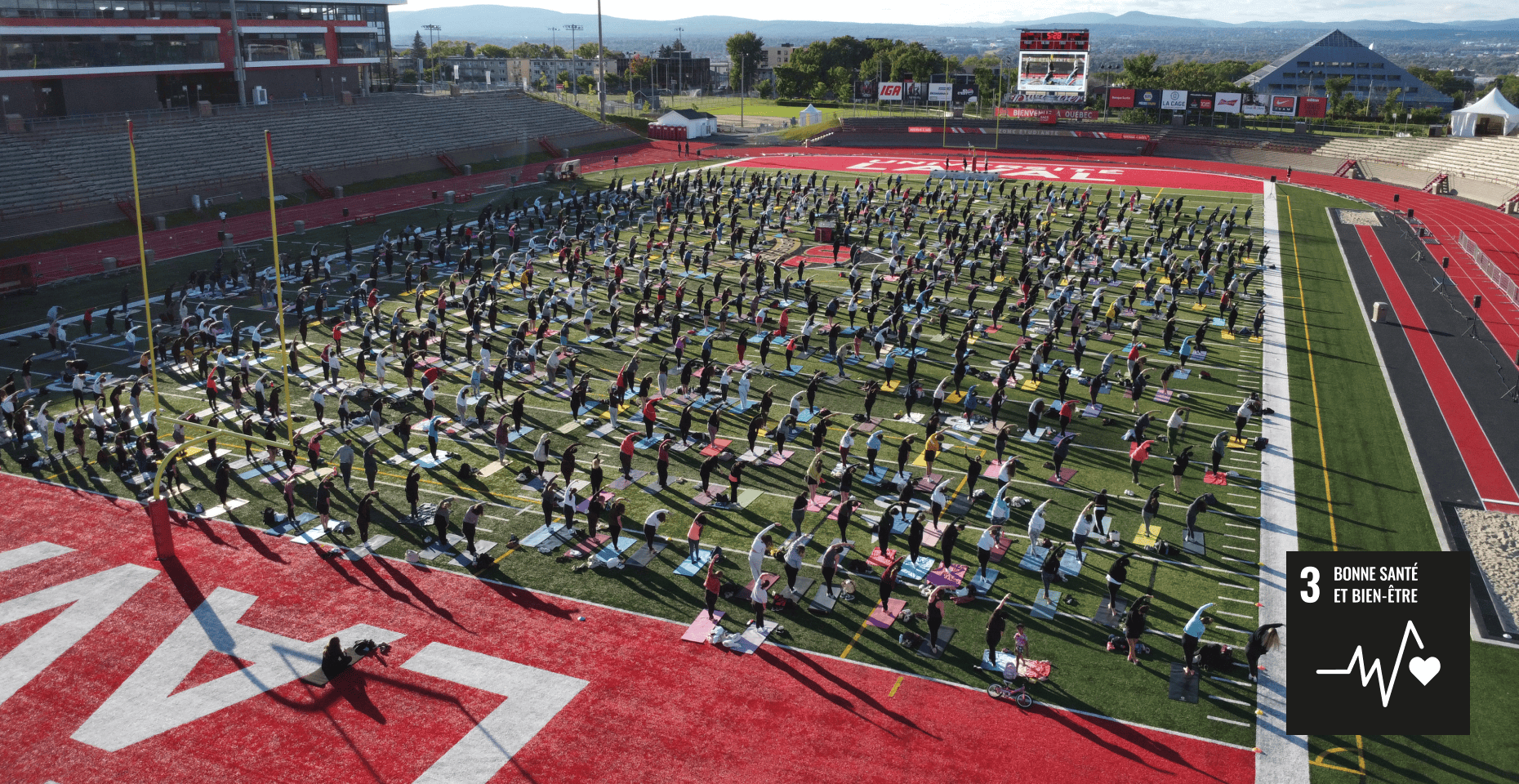 yoga géant