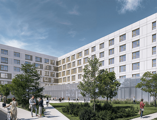 Logements universitaires et espace de vie étudiante
