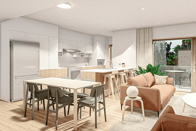 Un appartement de la nouvelle résidence