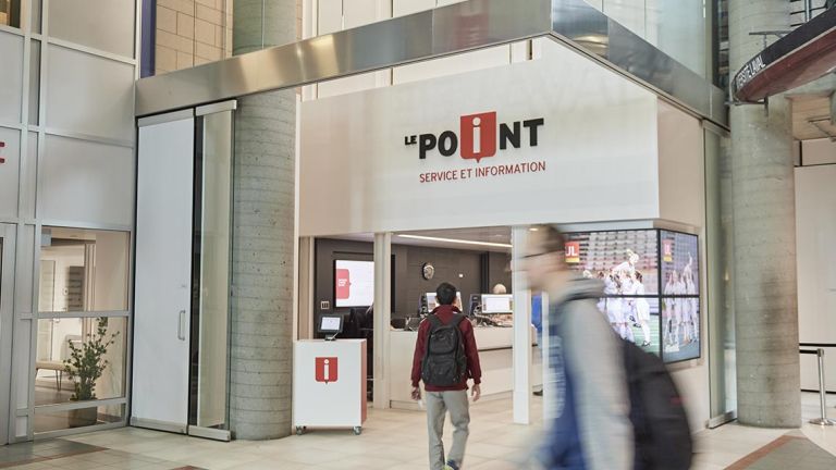 Bureau de service et d'information Le Point
